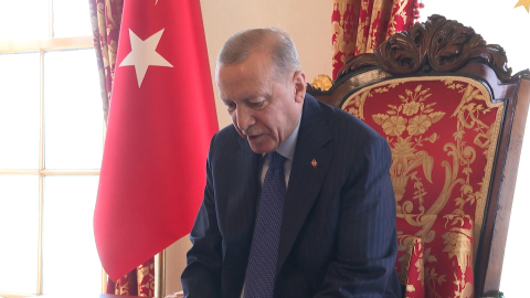İstanbul-Cumhurbaşkanı Erdoğan, Denizkurdu Tatbikatı'na telefon bağlantısı ile katıldı