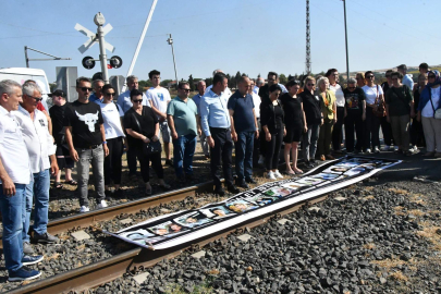 Çorlu'da tren kazasında ölen 25 kişi için anma etkinliği düzenlendi