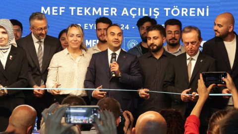 Bakan Kacır: MEF TEKMER, teknoloji tabanlı başarılı girişimlerin yuvası olacak