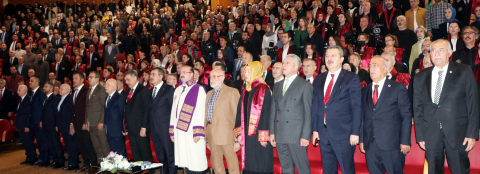 Erzurum Atatürk Üniversitesi'nde ilk ders Bakan Tekin'den