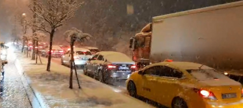 Ankara'da kar etkili olmaya başladı (3)